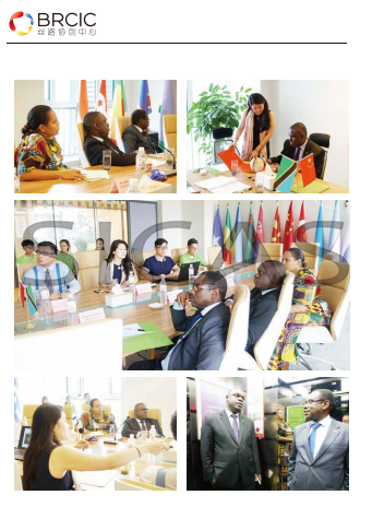 H.E.Mr. Mblelwa Kairuki, Ambassador to China of the United Republic of Tanzania and Ms.Zhang Lu, the founder, CEO, chairperson of SICAS.
